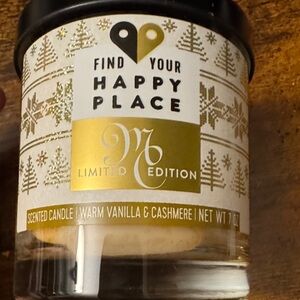 Warm Vanilla & Cashmere Scented Candle